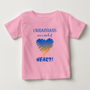 Ukrainarna är ett hjärtligt arbete tee