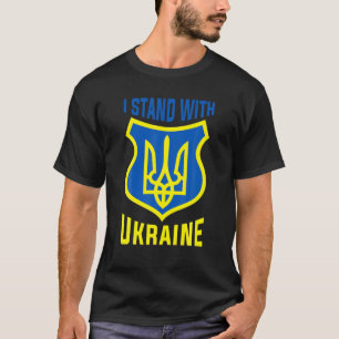 Ukrainas Älskare I står på Ukrainas sida T Shirt