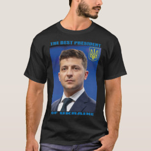 Ukrainas bästa president Volodymyr Zelensky T Shirt