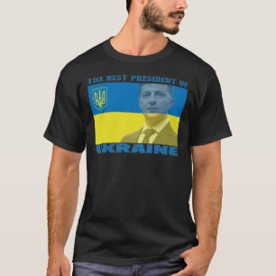 Ukrainas bästa president Volodymyr Zelenskyy T Shirt