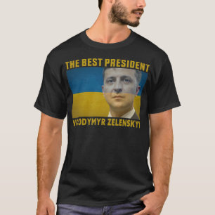 Ukrainas bästa president Volodymyr Zelenskyy T Shirt