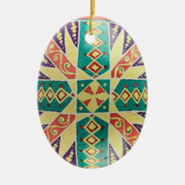 Ukrainas Egg Stil-julprydnad Julgransprydnad Keramik