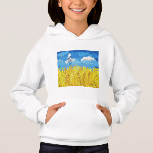 Ukrainas Flagga liggande T Shirt