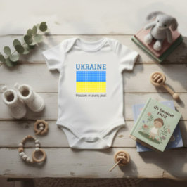 UKRAINAS FLAGGA T SHIRT