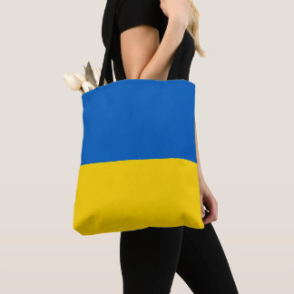 Ukrainas Flagga Tote Bag Tygkasse
