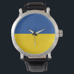Ukrainas Flagga, Ukrainas Land Patriotic Gift Armbandsur<br><div class="desc">Visa er patriotism med den här typiska utformningen av Pridet Ukraina Flagga Ukraina Land! Gör en underbar gåva till Ukraina mamma, pappa, son, dotter, kusiner, mormor eller morfar och vänner som kärlek land i Ukrainas älskare.</div>