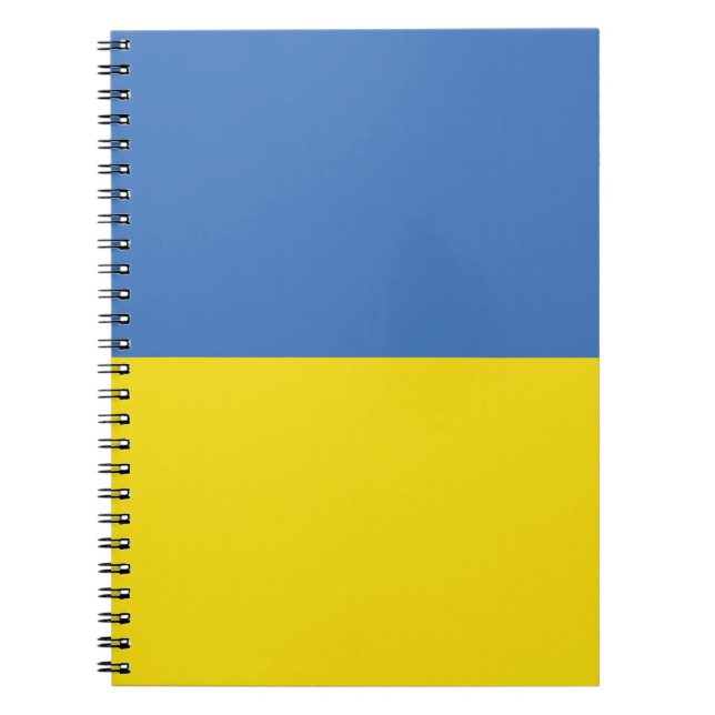 Ukrainas Flagga, ukrainska slava Ukrainini С л а в Anteckningsbok (Framsidan)