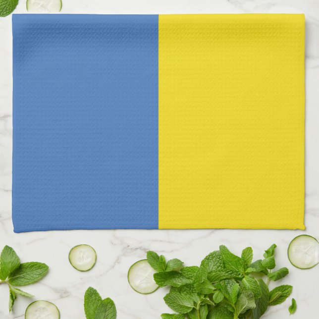 Ukrainas Flagga, ukrainska slava Ukrainini С л а в Kökshandduk (Vikta)