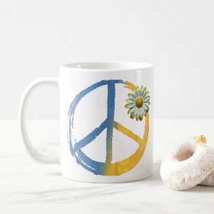 Ukrainas - FRED-symbol - Daisy Ukraina Krig Kaffemugg