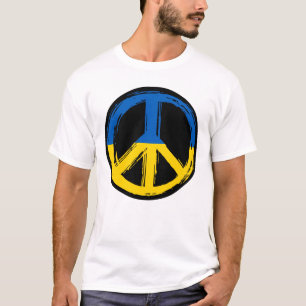 Ukrainas fredssymbol t shirt
