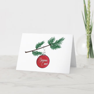 Ukrainas hälsningskort - Julens Helgdag Kort