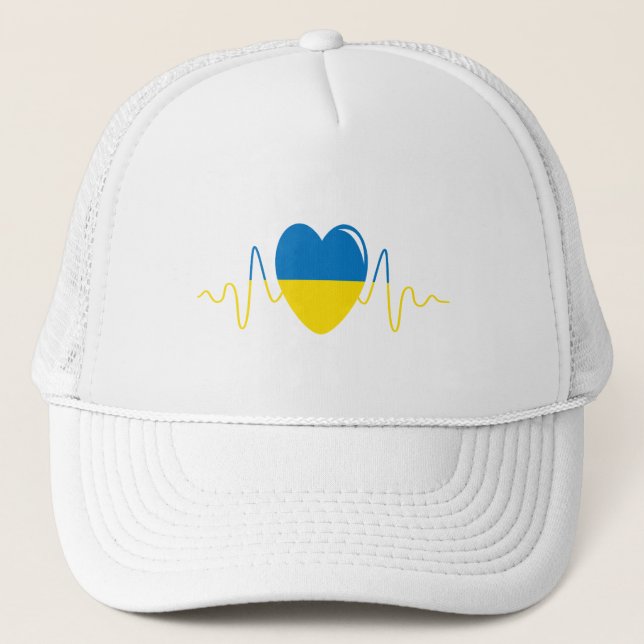 Ukrainas hjärta keps (Framsida)