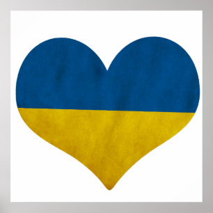 Ukrainas hjärta poster