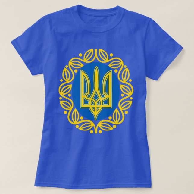 Ukrainas Jacka av Arm T-Shirt (Design framsida)