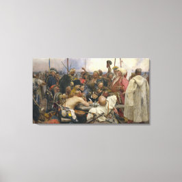Ukrainas Kozaky-Kanvastryck av Repin Canvastryck