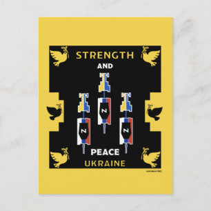 Ukrainas krig seger vykort