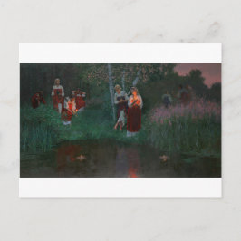 Ukrainas Kupala Night av Simon Kozhin Vykort