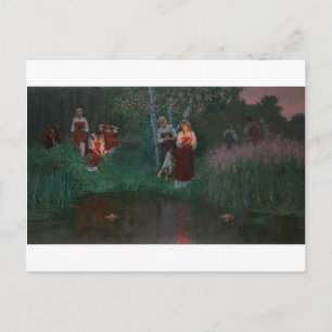 Ukrainas Kupala Night av Simon Kozhin Vykort