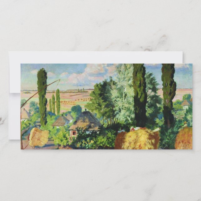 Ukrainas landskap (Rural Farms) (Art of Ukraina) Kort (Framsida)