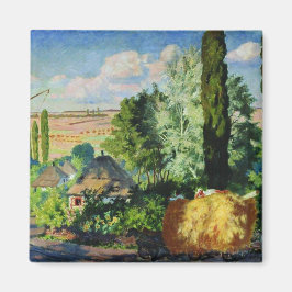 Ukrainas landskap (Rural Farms) (Art of Ukraina) Magnet