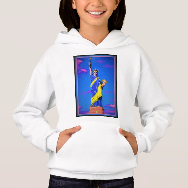 Ukrainas liberitet t shirt (Framsida)