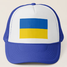 Ukrainas nationella Flagga TRUCKERKEPS