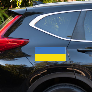 Ukrainas nationella Flagga, ukrainska slava Ukrain Klistermärken