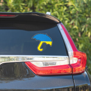 Ukrainas paraply klistermärken