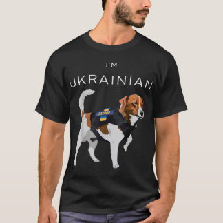 Ukrainas Patron Hund Hero Jack Russell Terrier Jag T Shirt