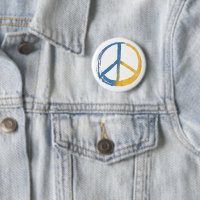 Ukrainas - Peace-symbolens blå Gult Ukraina Krig