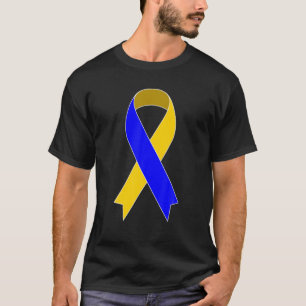 Ukrainas Ribbon Land i Europa Ukraina T Shirt