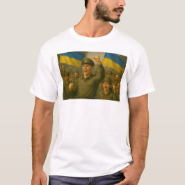 Ukrainas soldater firar Victory Together T Shirt