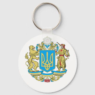 Ukrainas symboler Ukraina Flagga Gift för ukrainar Nyckelring