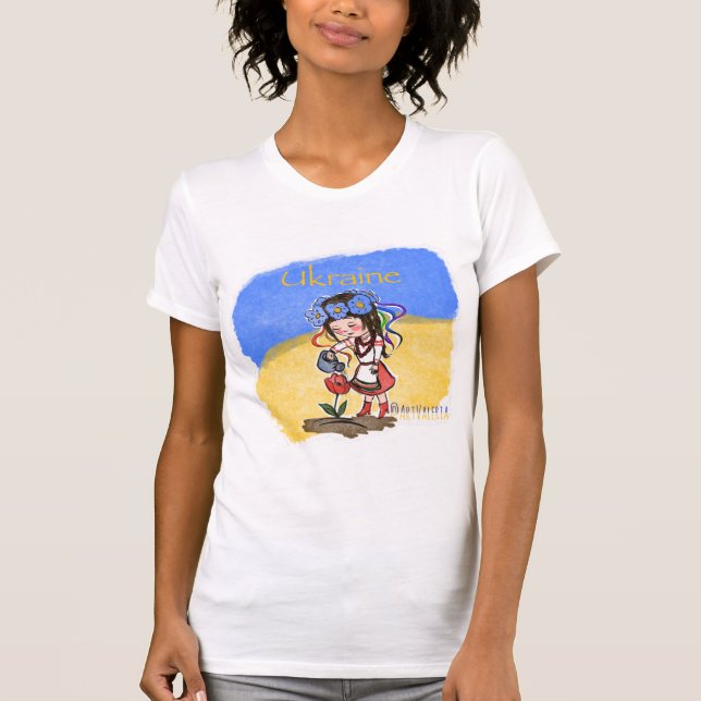 Ukrainas t-shirt  (Framsida)