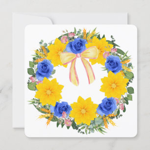 Ukrainas ukrainska andningsblommor Faith Hope