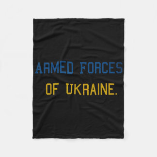 Ukrainas väpnade styrkor. fleecefilt