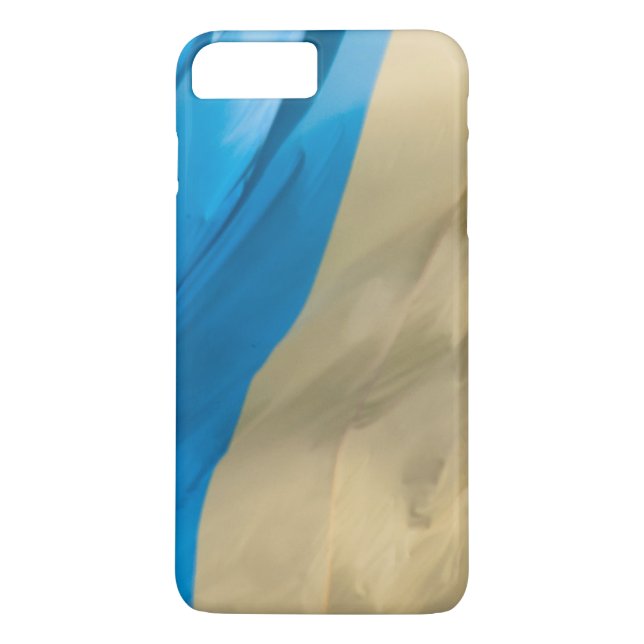 Ukrainas Wave Flagga Case-Mate iPhone Skal (Baksida)