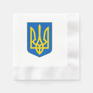 Ukraine Coat of Arms Pappersservett