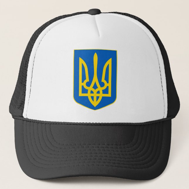 ukraine emblem keps (Framsida)