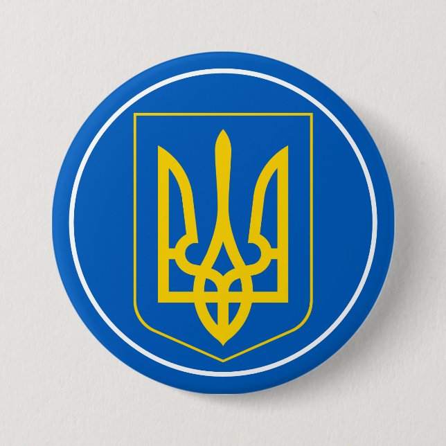ukraine emblem-knapp knapp (Framsida)