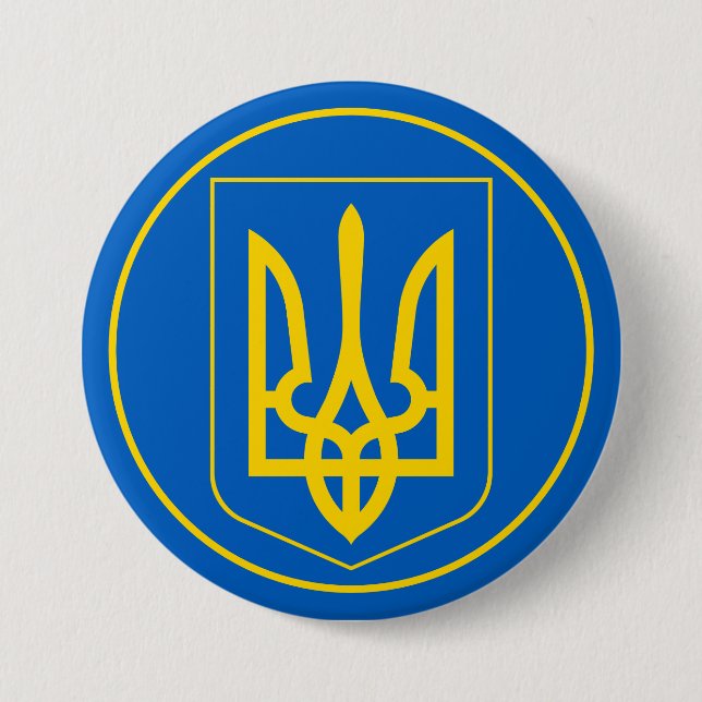 ukraine emblem-knapp knapp (Framsida)