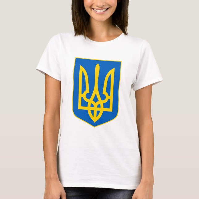 ukraine emblem t shirt (Framsida)