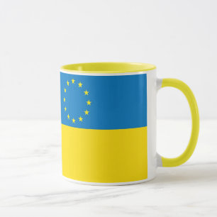 ukraine Europa Mugg