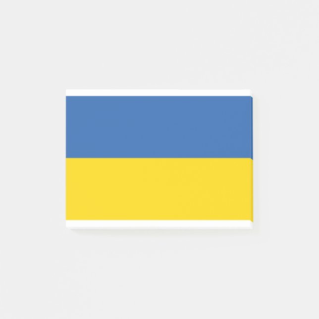 UKRAINE-FLAG POST-IT BLOCK (Framsida)