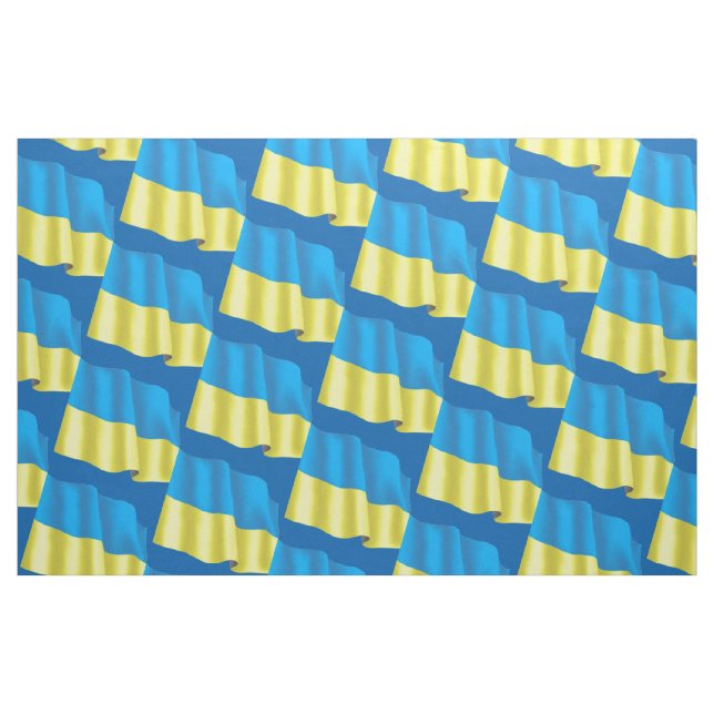 Ukraine Flag Tyg (Fat Quarter)