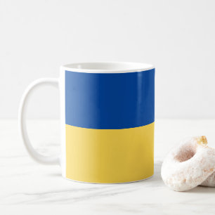 UKRAINE FLAGGA KAFFEMUGG