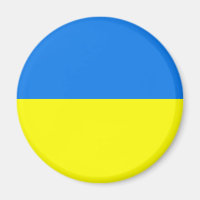 ukraine flagga magnet