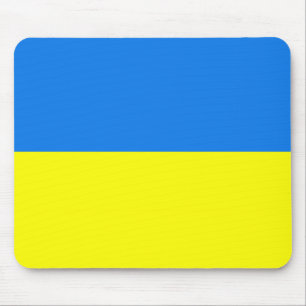 ukraine flagga mousepad musmatta