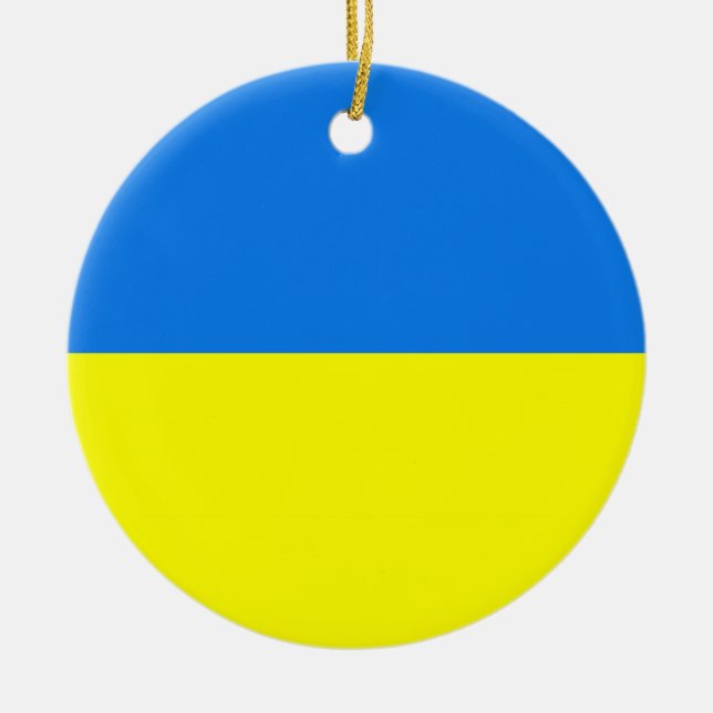 ukraine flagga ornament (Framsidan)
