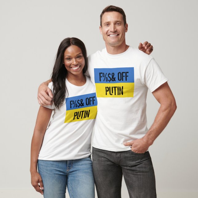 ukraine flagga T-Shirt (Unisex)